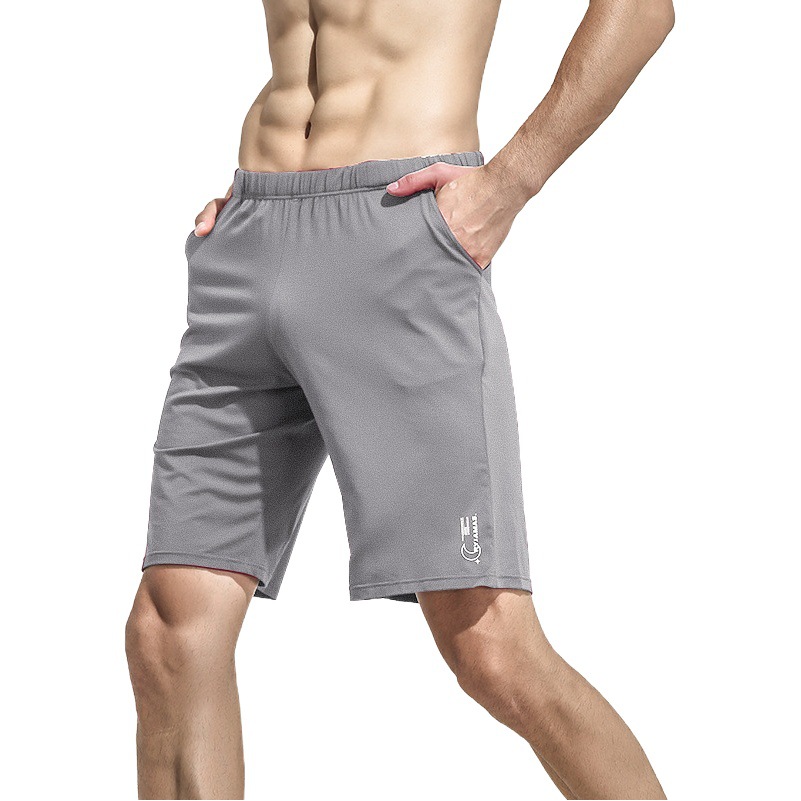 60 modal de primavera y verano de los hombres pantalones cortos de punto casual de deportes delgados se pueden usar fuera de pijama pantalones en stock