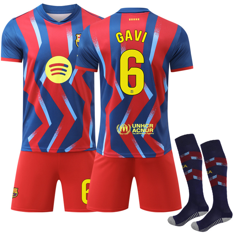 Conjunto de Uniforme de Fútbol N° 10 de Poliéster para Deporte y Fútbol