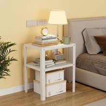 钢制边几鱼缸架物品收纳架床头置物架客厅沙发边几简约小茶几