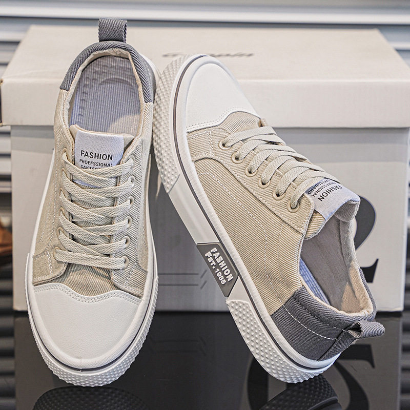2025 Canvas Shoes for Men, Summer Men's Shoes, New Style, Breathable, Versatile, Non-Slip, Wear-Resistant, 2025 Popular Work Shoes