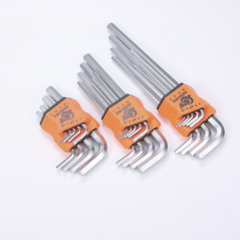 Fábrica al por mayor hexágono socket Comercio exterior cabeza plana hexágono socket traje hexágono llave