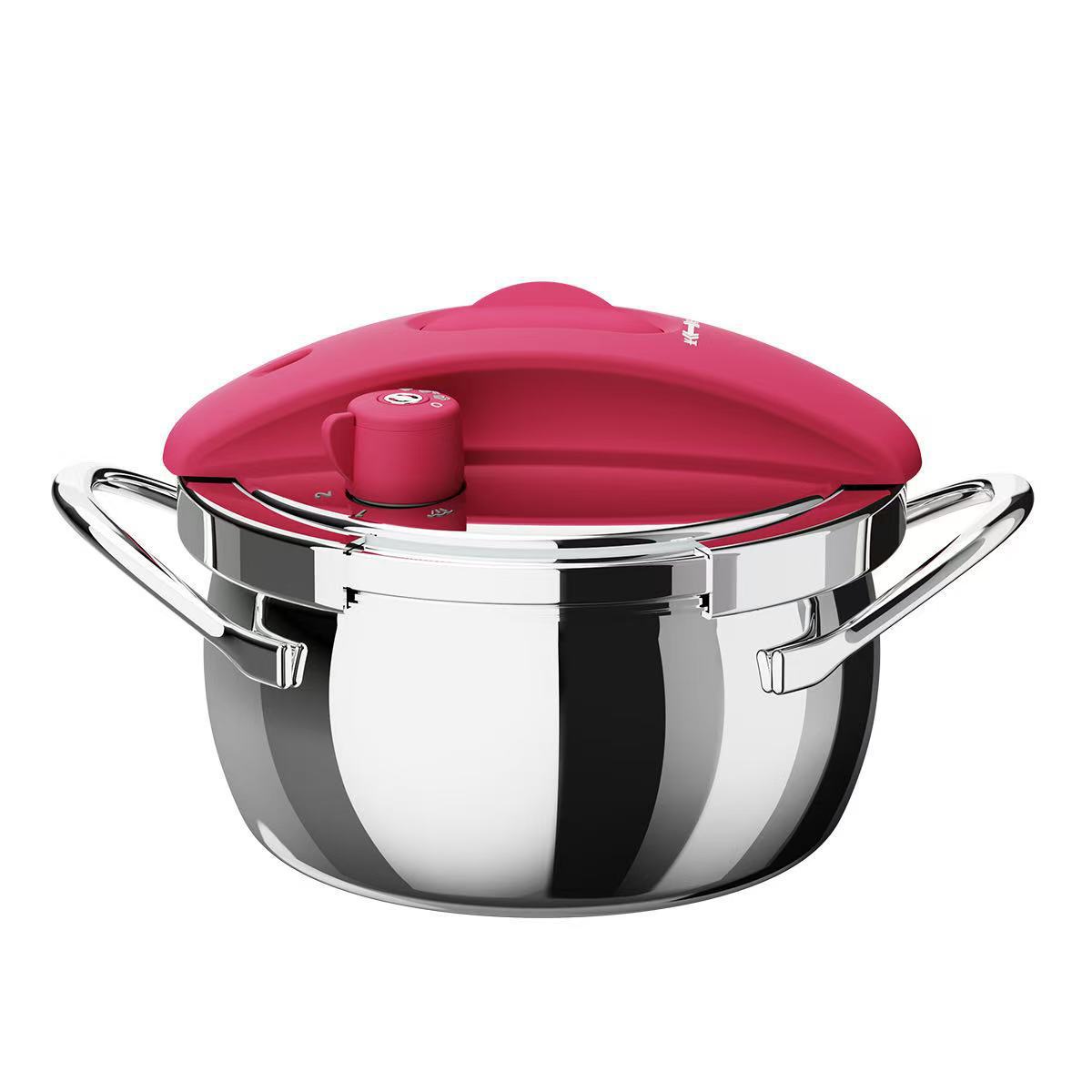 Mini autoclave para 1 - 2 personas cocina a presión de acero inoxidable 304 gas de horno electromagnético a prueba de explosiones