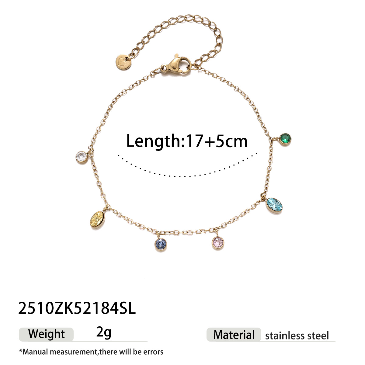 Collar de acero inoxidable de la UE y los EE.UU. ligeramente lujoso colgante de gota de agua de zircón conjunto de joyas de venta cruzada image 8