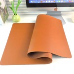 缝线大号鼠标垫笔记本电脑键盘防水电脑桌防油耐脏皮革简约写字