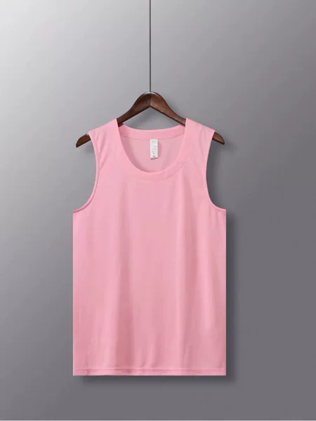 Quick-Drying Basketball Vest Sleeveless T-Shirt Activity Competition Uniform Basketball Frisbee Training Uniform Class Uniform with Printed Graphics and Numbers