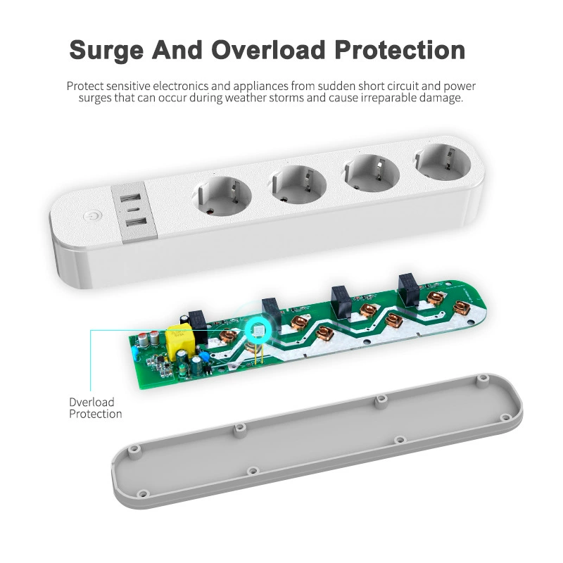 Европейский стиль морального bid TUYA граффити USB быстрая зарядка кросс-бордер Type-C многофункциональная wifi умная вытяжная розетка платформа