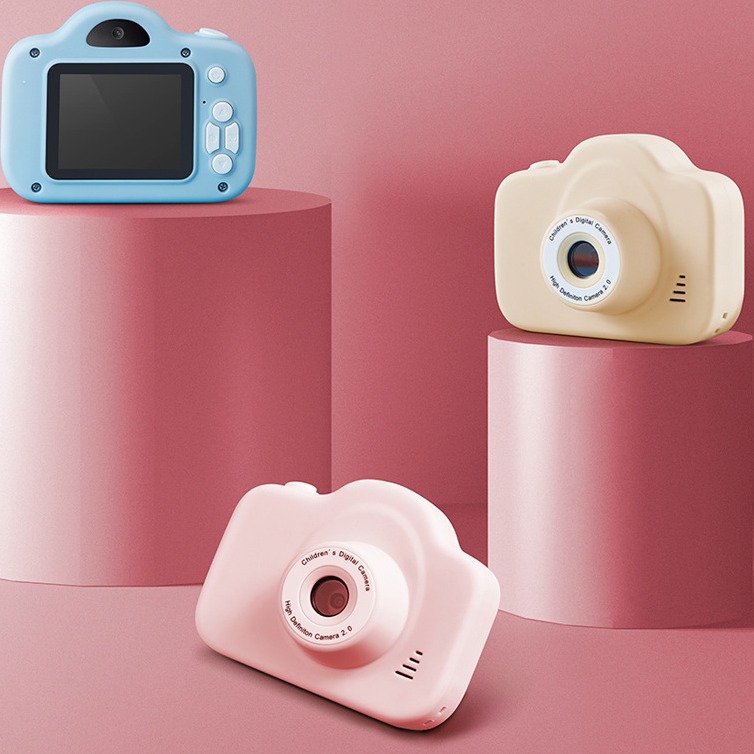 HD Mini cámara para niños juguete foto video DV digital SLR doble cámara regalo de vacaciones para niños image 4