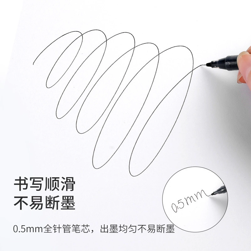 Capacious rollerball pen, black rollerball coloured pencils for students