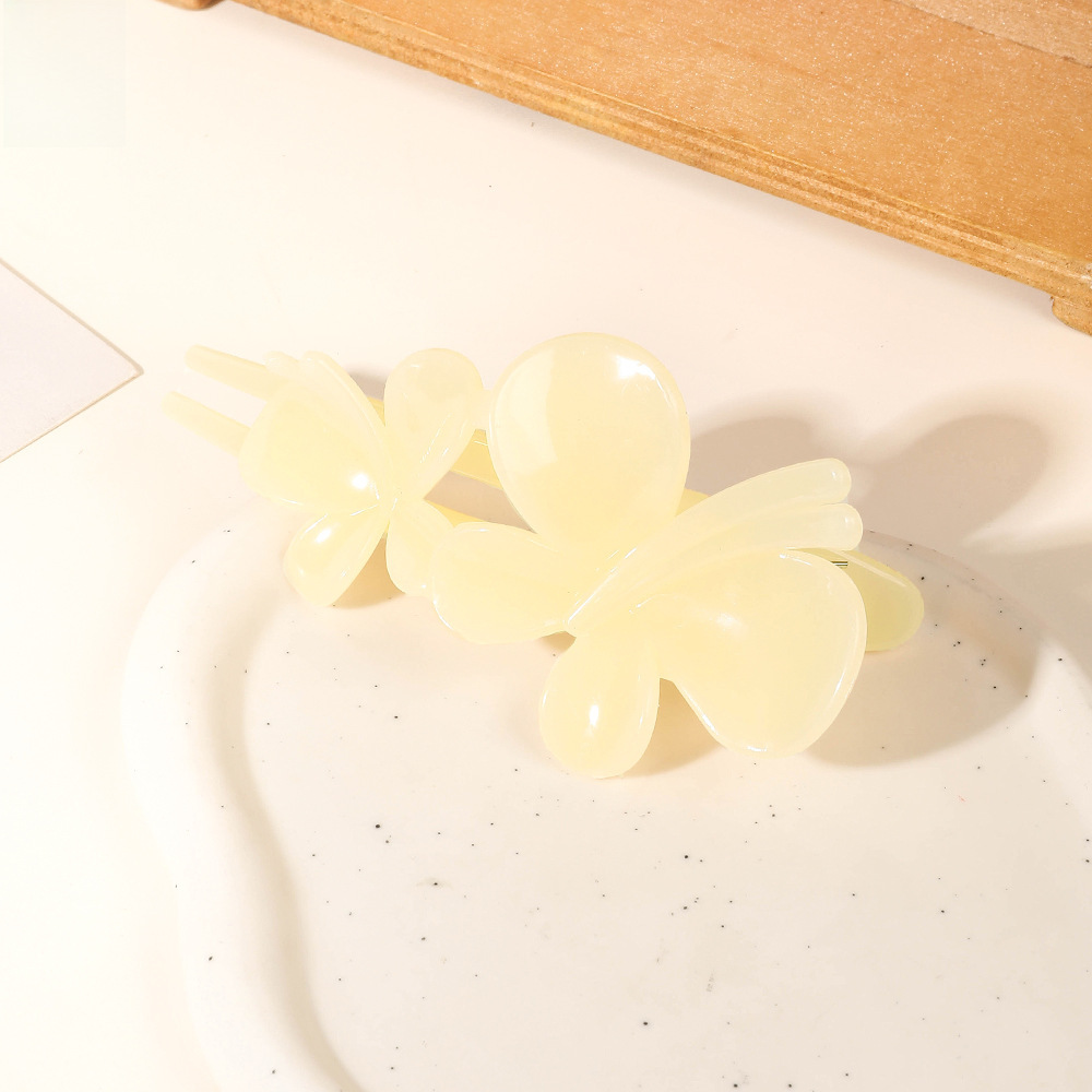 Qiyue matt värvi küljeklamber suur juuksenõel pesu näoklamber küljeklamber lihtne tukk juuksenõel pardilindiga peakate_voghion.com