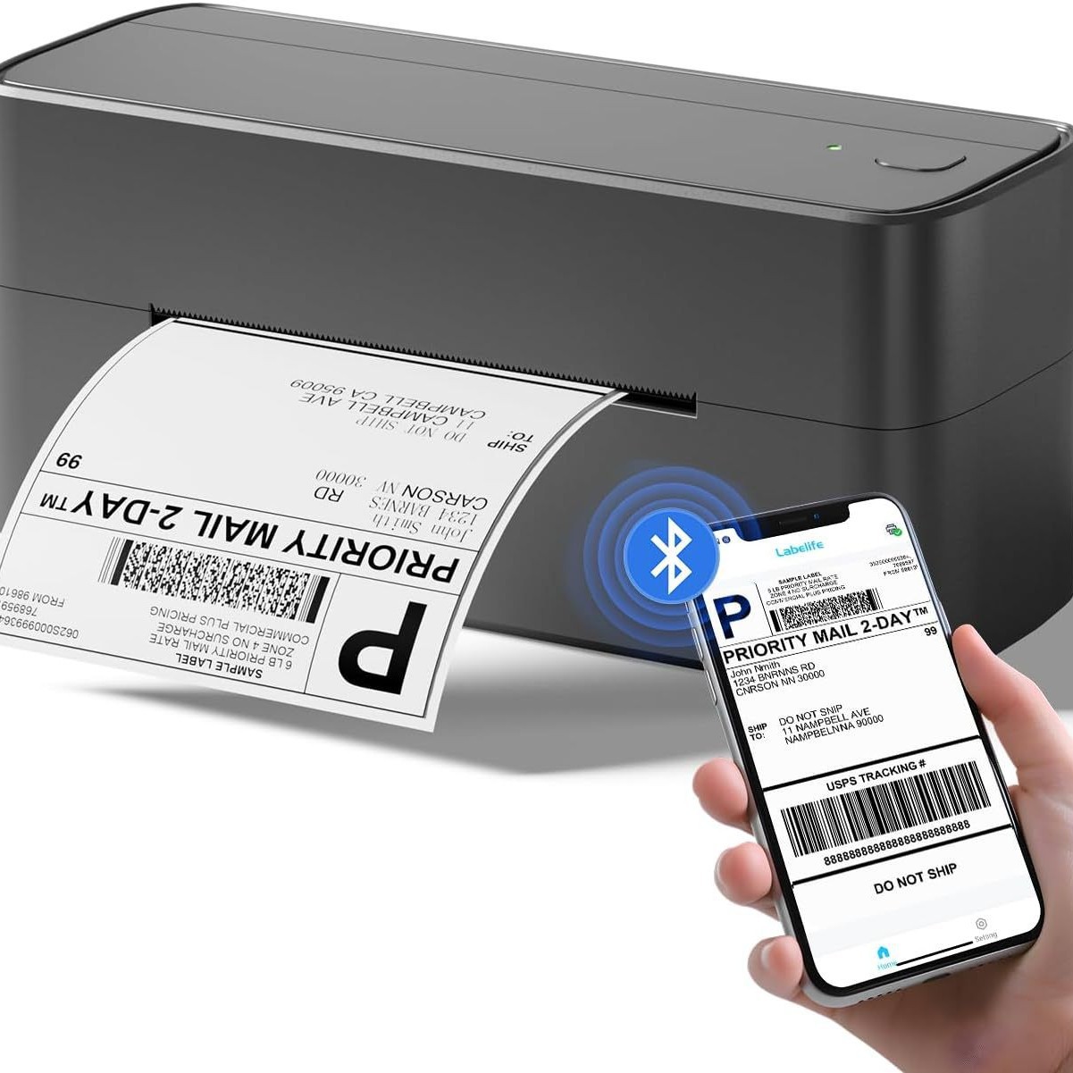 Phomemo246S impresora exprés crossover termosensible electrónico cara independiente sin tinta alta velocidad pequeña personalizada al por mayor