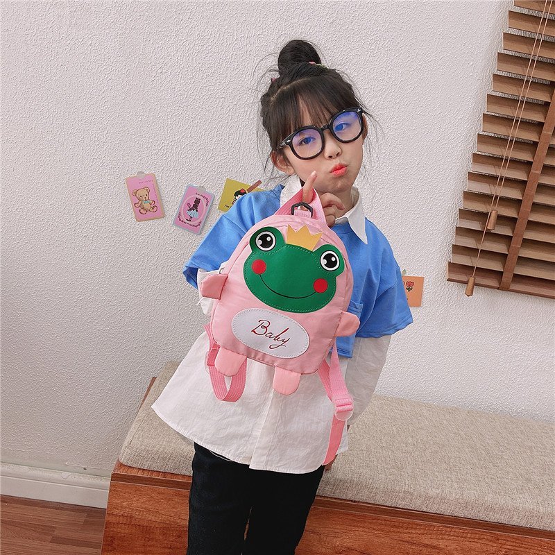 Koreanischer Kinderfrosch Rucksack Großhandel display picture 2