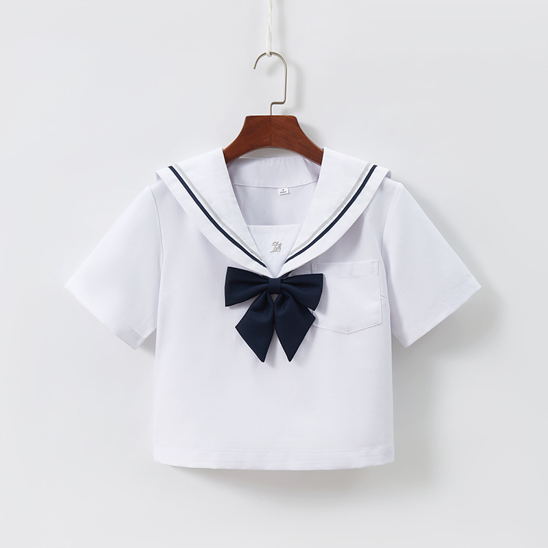岸京jk制服套装正统日系学院风水手服基础款短裙校供感百褶裙厂家