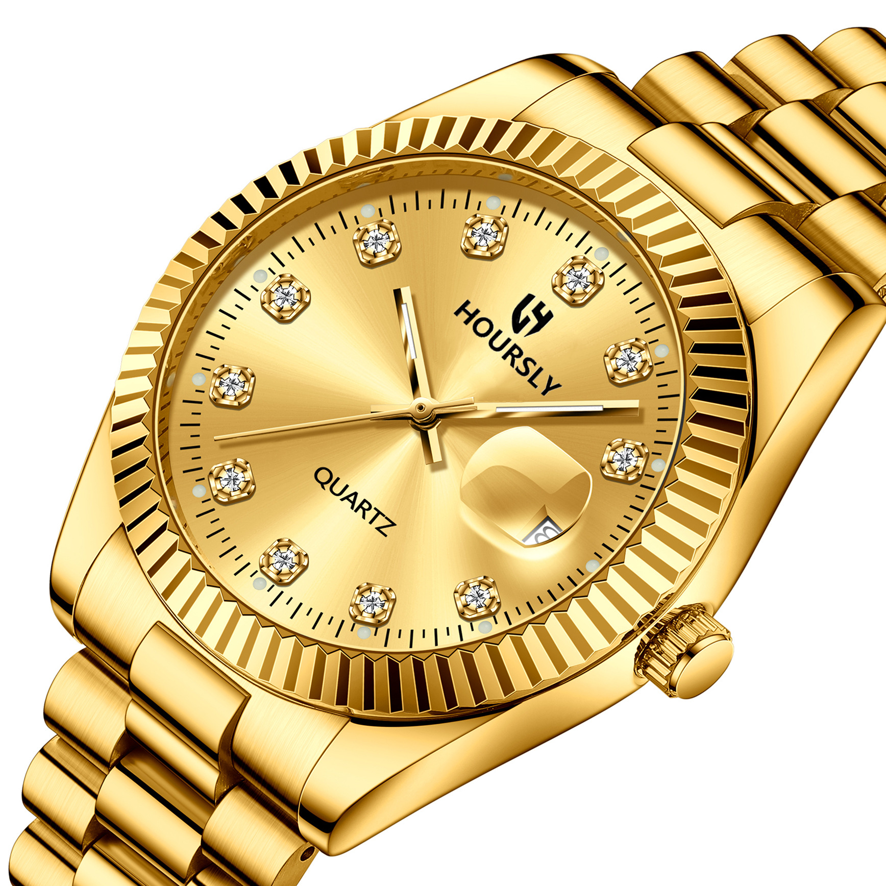 Men's and Women's Mature Stainless Steel Quartz Fully Automatic Women's Watches Business Waterproof Fashion Women's Watches Manufacturers Wholesale