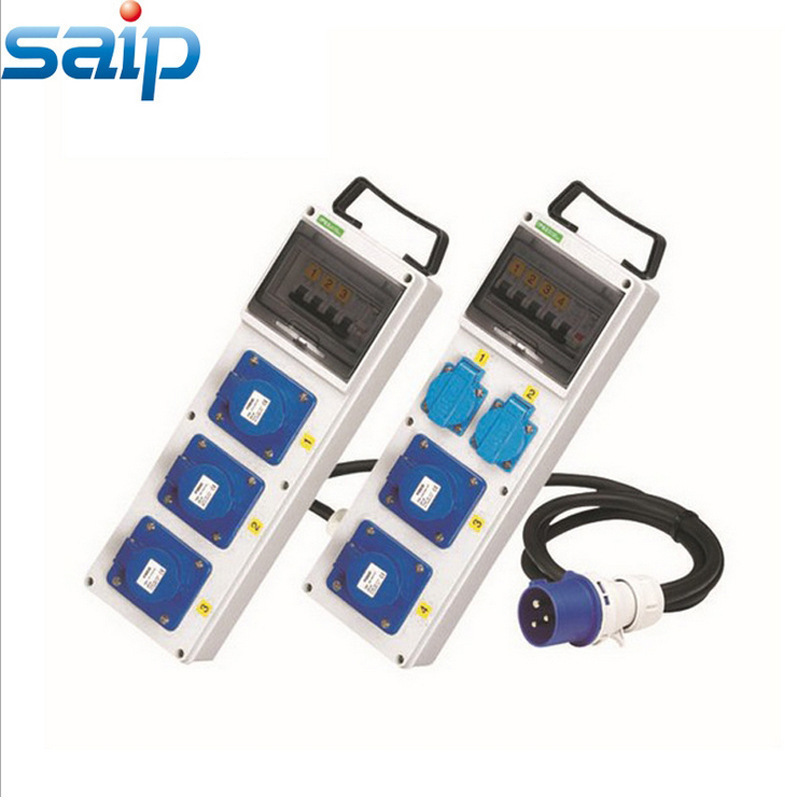 厂家供应组合式插座配电箱 室外防水配电箱 手提式插座箱