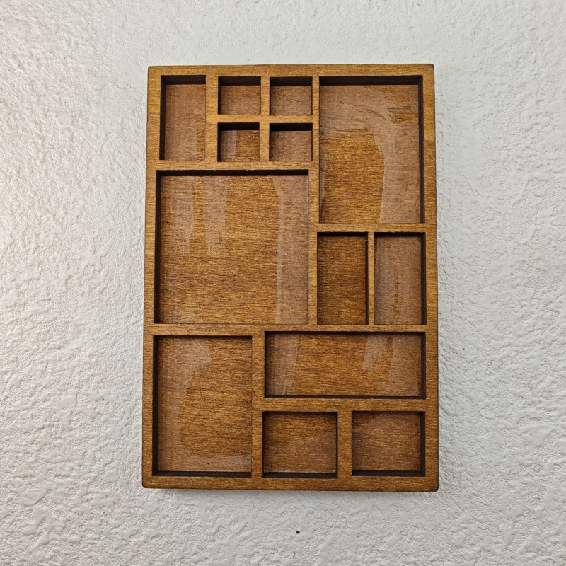 Miniature Trinket Shelf 跨境木质微型饰品架迷你珍奇古玩架|undefined