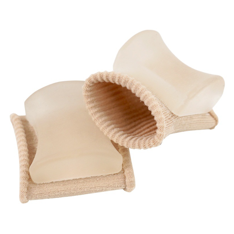 Big Foot pulgar cubierta lateral toe cubierta del dedo del pie Ballet protección delgada suave dedo grande curva dedo del pie separador anti-desgaste