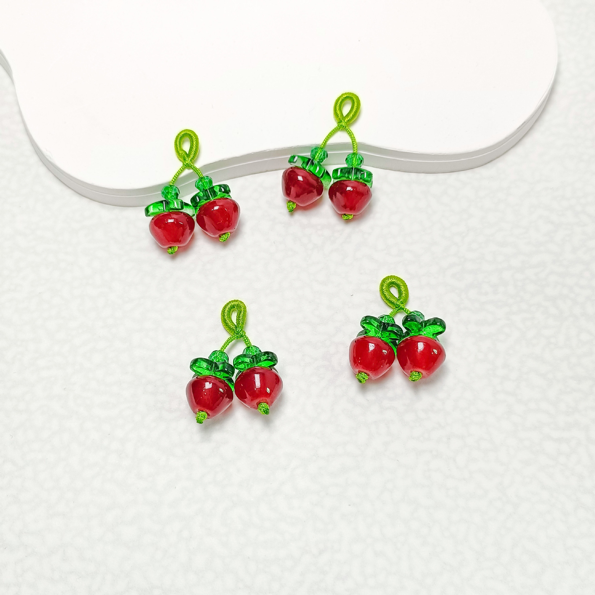 Creative Small Suitcase Versatile Accessory Pendant DIY Mobile Phone Clothing Bracelet Pendant Handmade Apple Small Suitcase