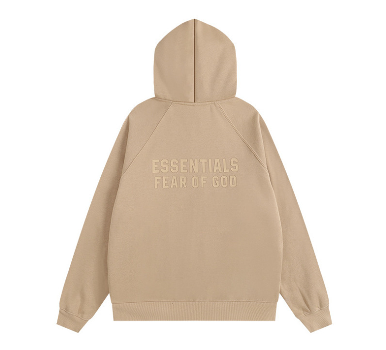 クロスボーダーfear of god fog essentials潮牌衛衣oversizeカップル綿パーカー|undefined
