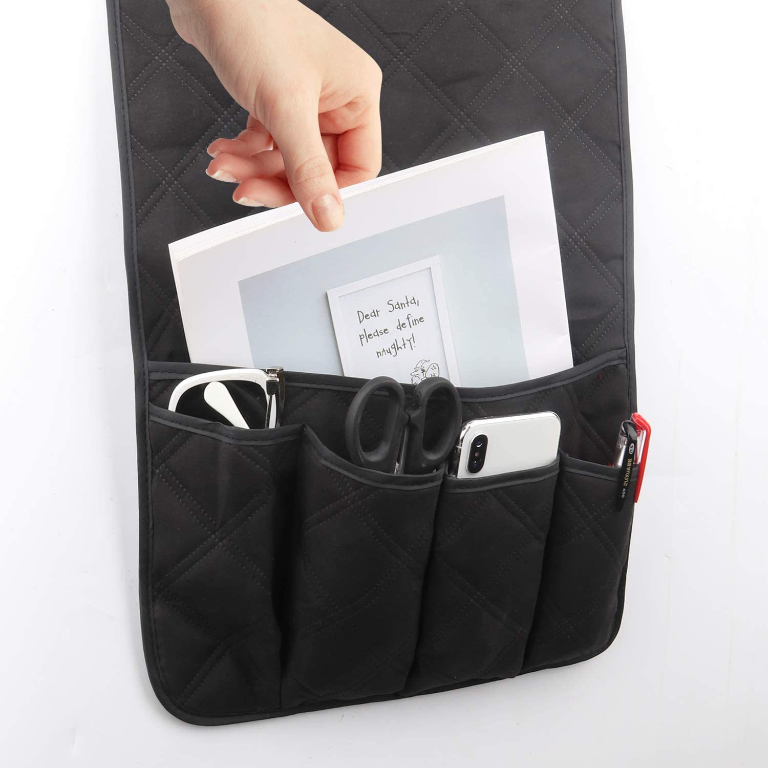 亚马逊跨境专供沙发扶手挂包沙发收纳挂袋便捷式扶手置物袋