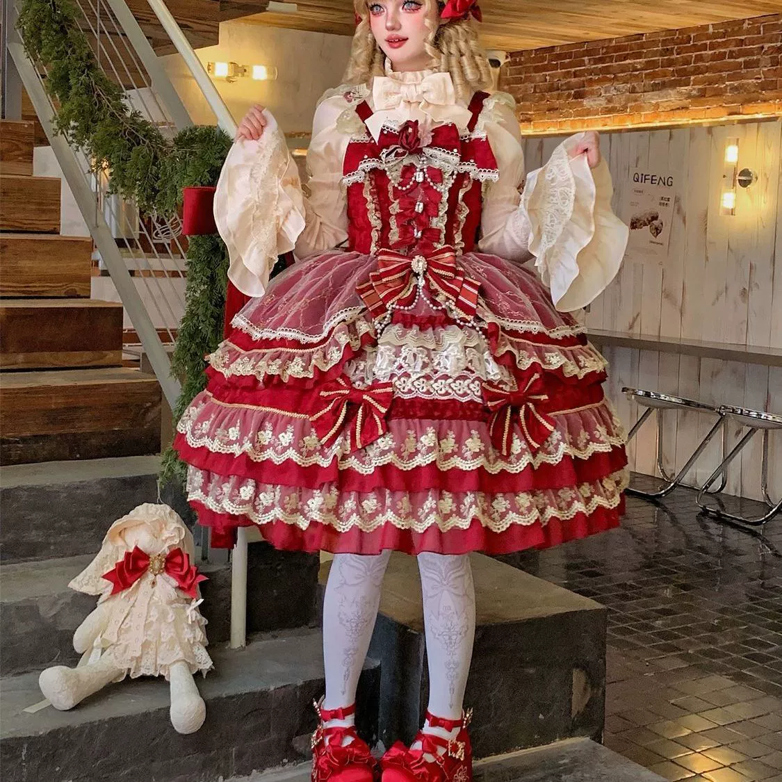 Оригинальный дизайн летнее платье, юбка, стиль Lolita, Lolita Jsk