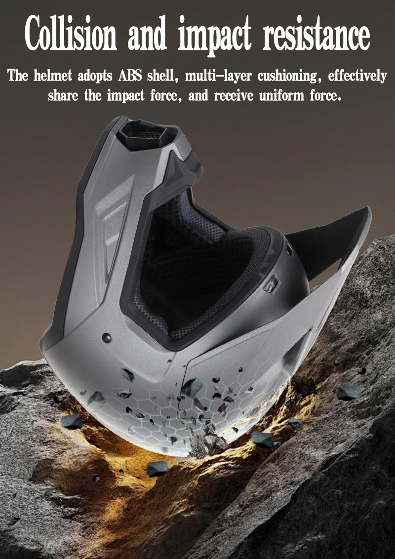 Umoos National Standard 3C Motorcycle Off-Road Helmet Mountain Downhill Bicycle Safety Helmet Go-Kart Anti-Collision