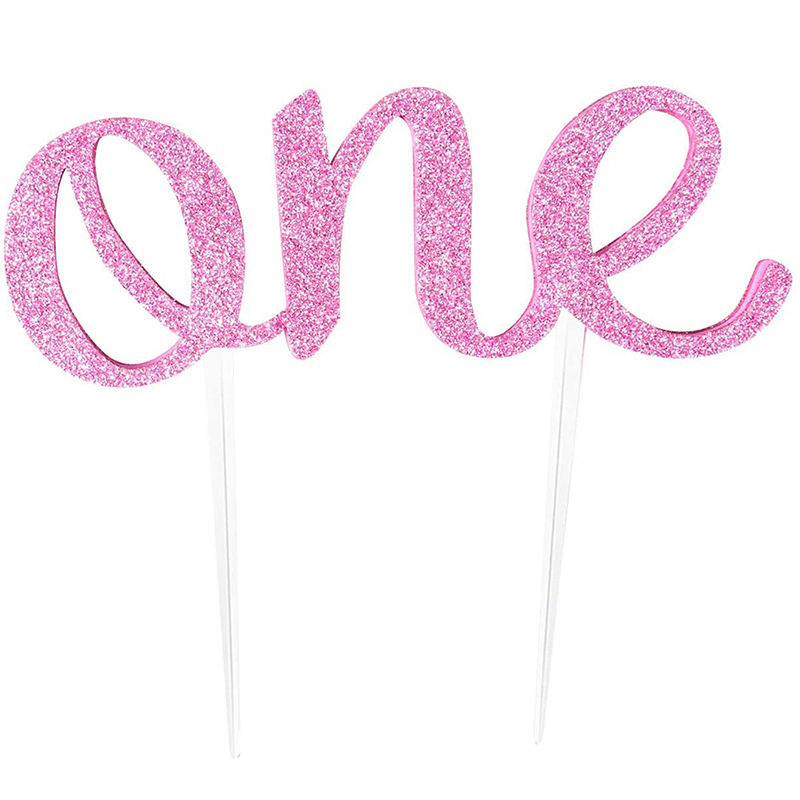 핑크 케이크 삽입