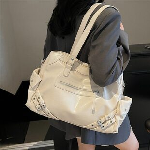 Shoulder bag, trend capacious one-shoulder bag, Korean style
