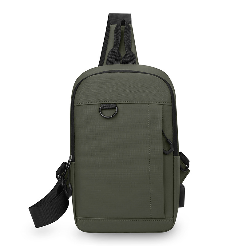 Nuevo bolso de pecho de hombre transfronterizo de gran capacidad al aire libre mochila deportiva multifuncional bolso de hombro de viaje de negocios USB