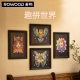 If the guest is interesting, the world is special-shaped jigsaw puzzle photo frame high-level adult version high-difficulty gift toy