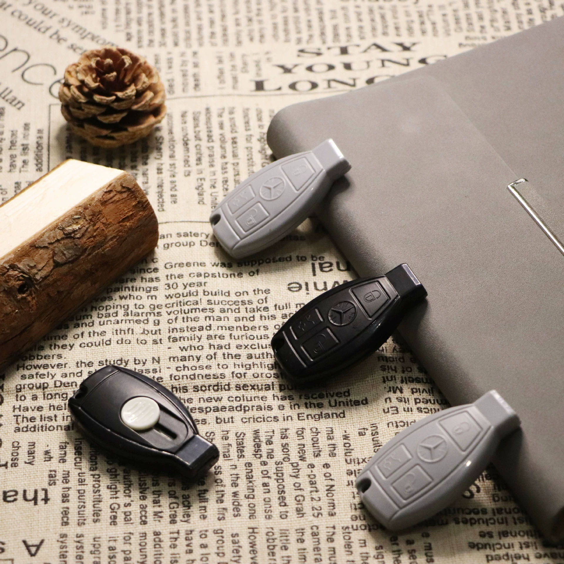 Автомобильный ключ художественный нож Мини мультфильм нож для резки бумаги Сплит Экспресс нож устройство для распаковки портативный канцелярский нож ручной работы