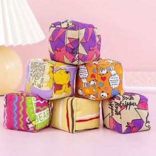 Primary School Students Hold Cartoon Small Sandbags, Kindergarten Throws Colorfulful Canvas Sandbags, Kidsren's Rice Husk Sandbags