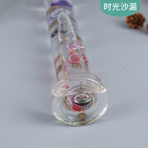 Roman Column Galileo Suspend Color Ball Physical Thermometer Creative Ornament Festival Birthday Business Travel Gift