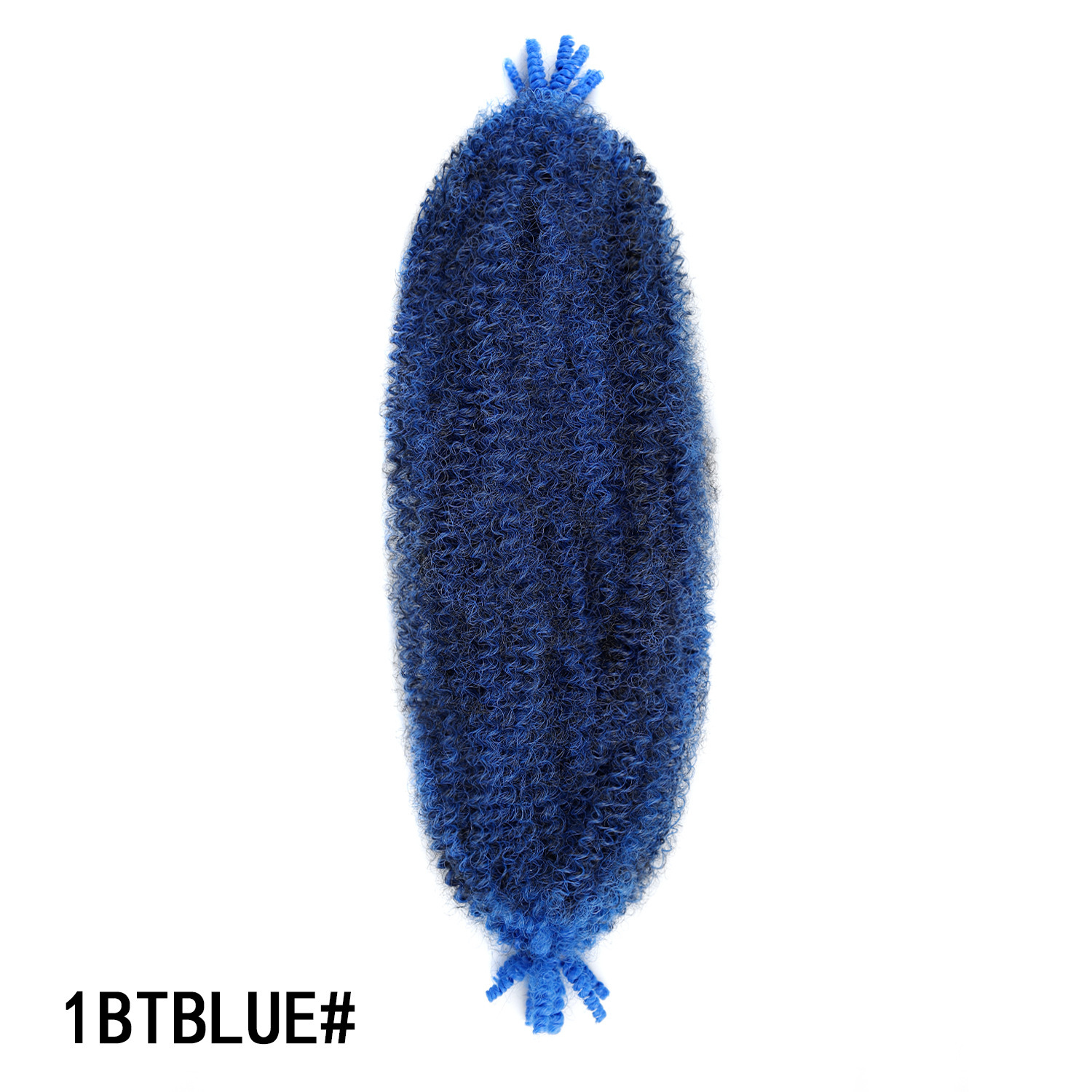 Extensiones de Cabello Rizado Afro Crochet de 24 Pulgadas Fibra Sintética de Alta Temperatura image 11