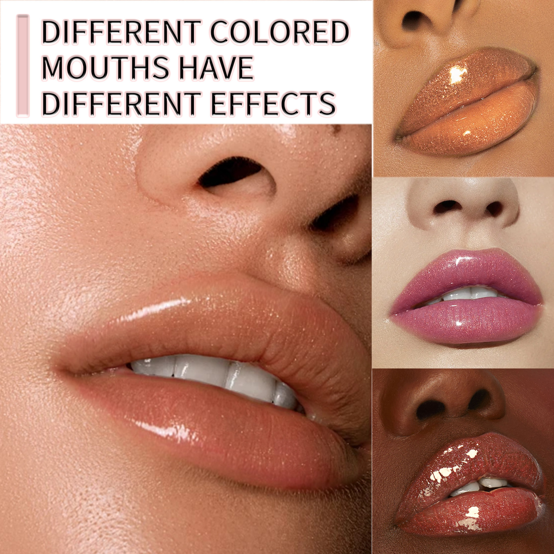 SHCOETY Cross-border Thermochromic Lip Oil Moisturizes and hydrates, easy to color, pearlescent fine shimmering color-changing lip gloss, and dudu Lip gloss undefined