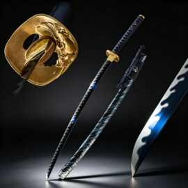 高锰钢一体日本刀东洋居合打刀katana收藏长刀外贸摆件道具未开刃