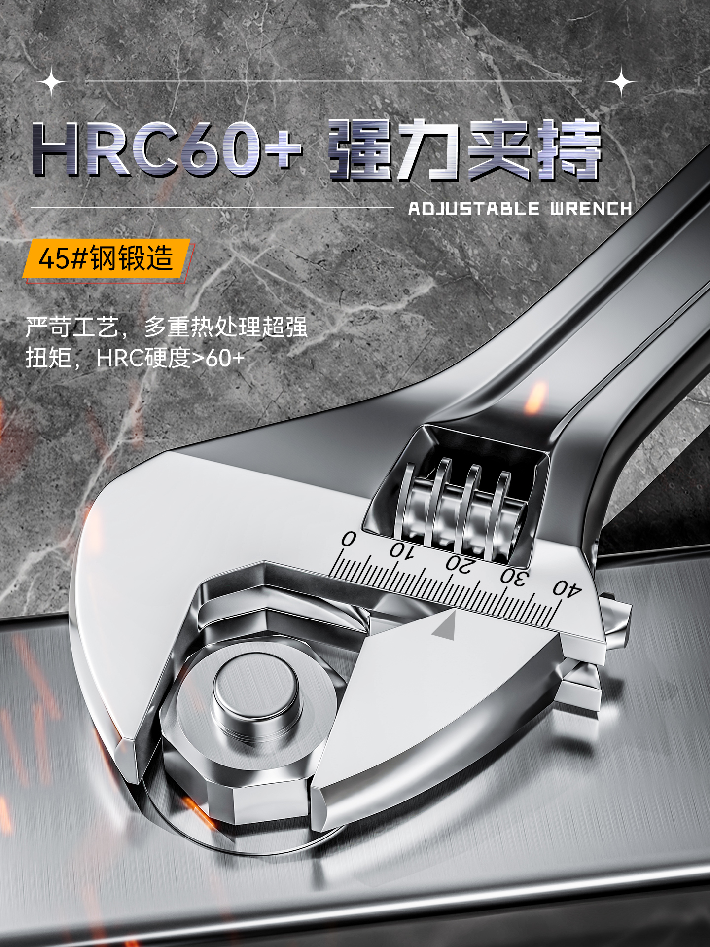 ♔活动扳手工具大全万用活口板手多功能大开口小扳手活扳手板