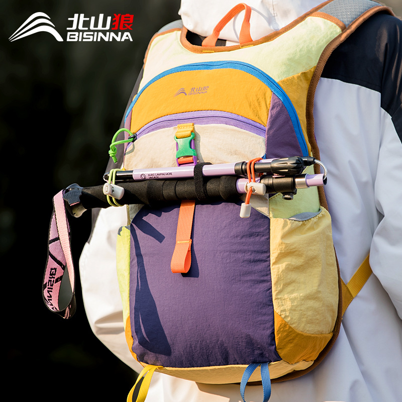 北山狼旅行包大容量双肩包男女户外登山包休闲健身包多功能骑行包