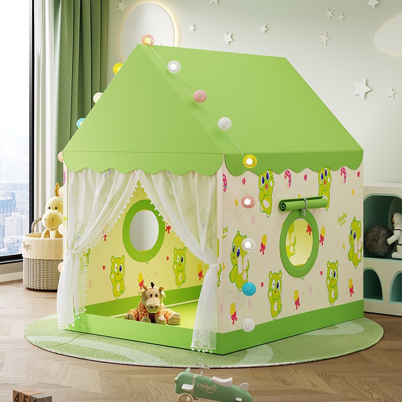 Casa de juguetes para niños, tiendas de campaña para niños, castillo de juguetes, casa de juguetes, mosquiteros, regalo de cumpleaños.
