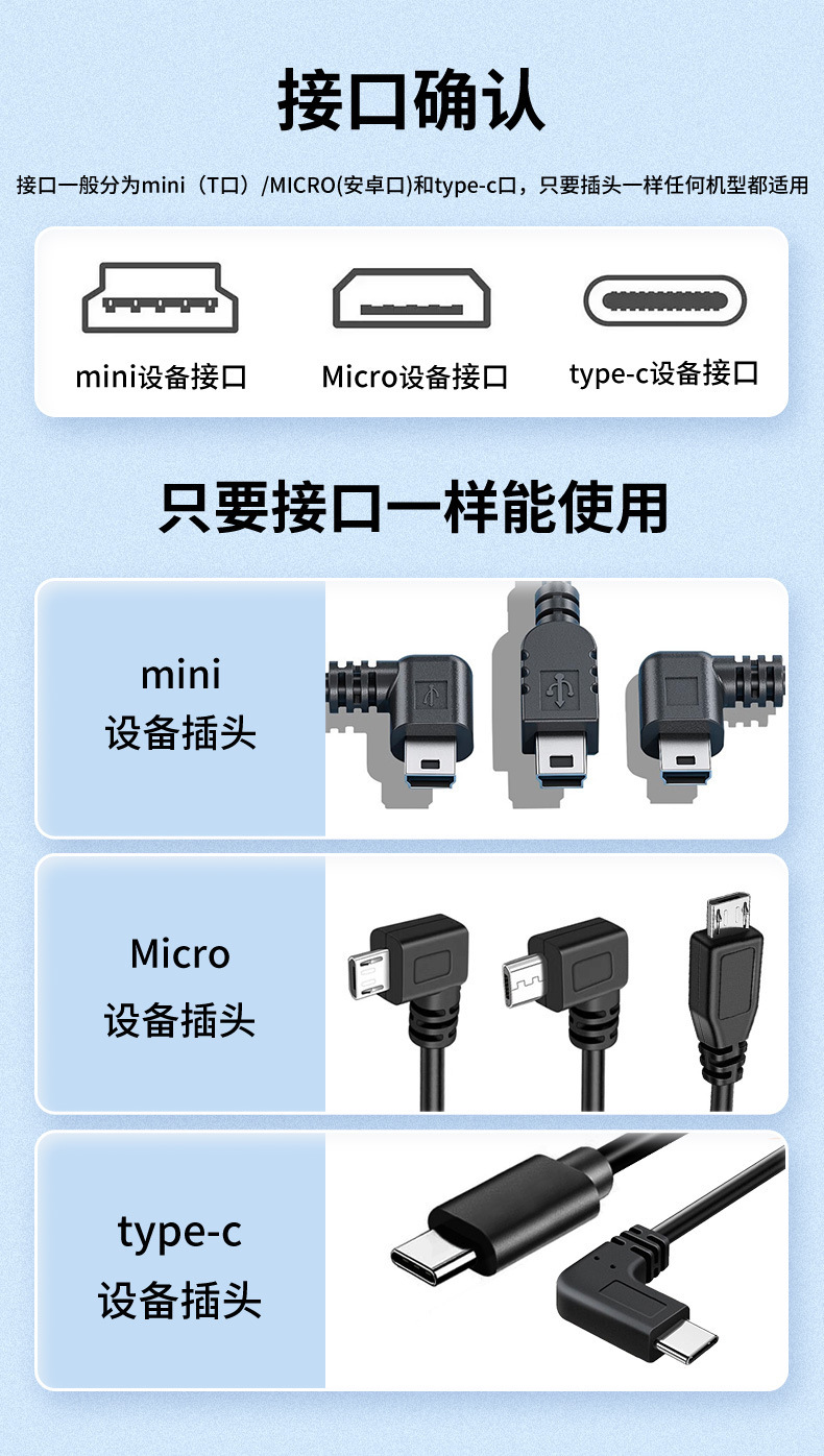 Car USB Charger Cigarette Lighter Dashcam Power Cable Voltage Reducer Cable 3.5m
