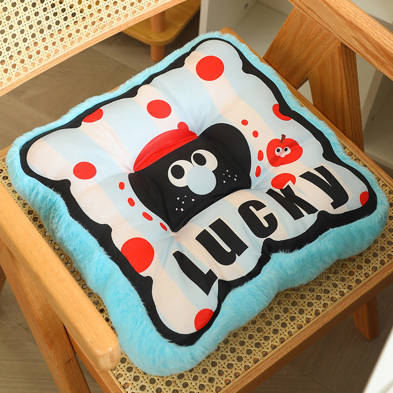 Cojín multifuncional de dibujos animados cojín de hielo de verano de estudiantes de oficina respaldo de cintura en stock al por mayor una agencia