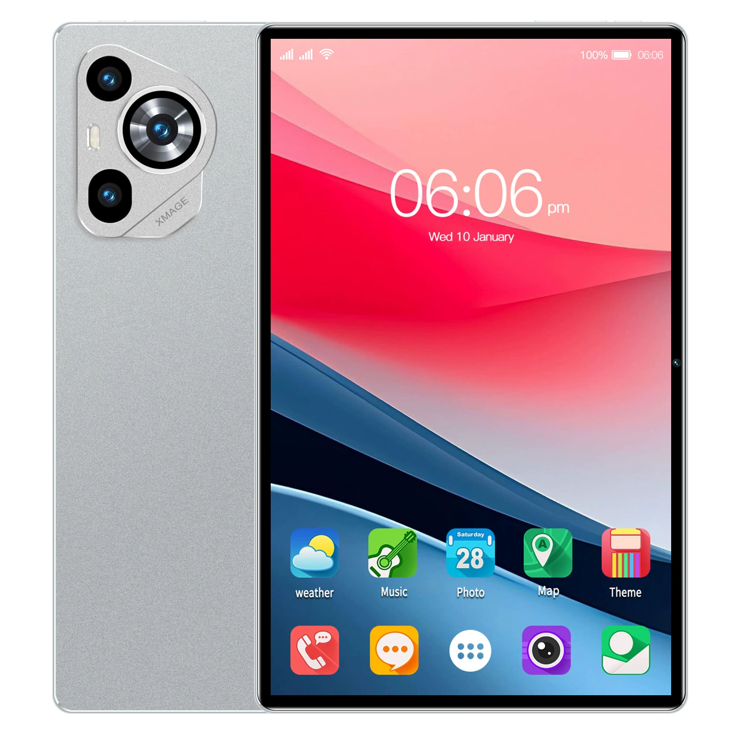 Планшет (70plus) 1 дюйм, Android, 2G, 32 GB