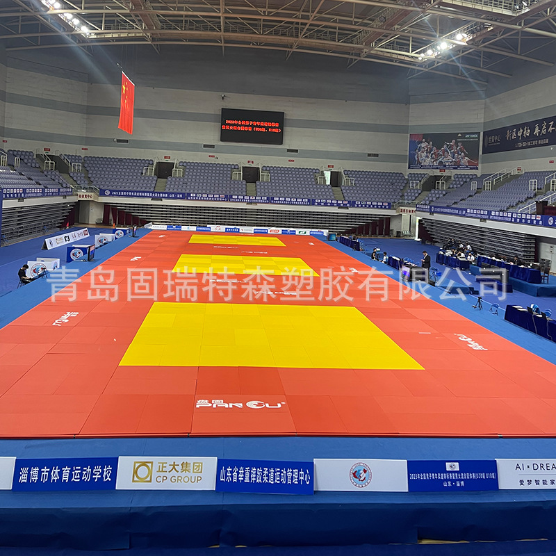Factory Direct Sales of Judo, Jiu-Jitsu, Aikido Mats, Wrestling Professional Competition Mats, Professional Non-Slip Shock-Absorbing Soundproof Tatami Mats