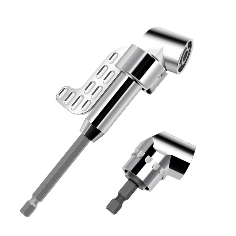 Herramienta de hardware multiusos universal, dispositivo de esquina, taladro de mano magnético fuerte de 105 grados, dispositivo de esquina de cabeza de tornillo