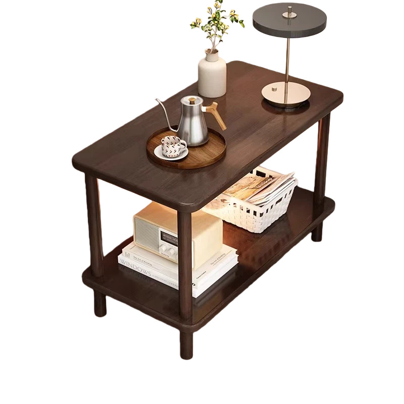 Mesa pequeña mesa de té rectangular sala de estar sofá mesa lateral dormitorio mesa lateral mesa de cabecera mesa cuadrada