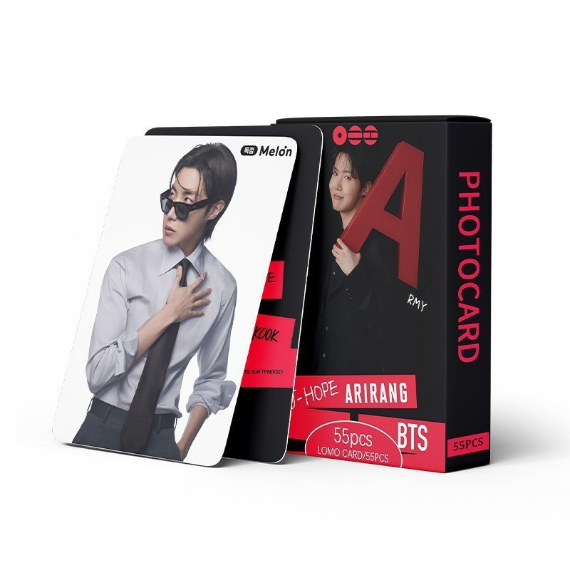 Cadena total, una gran cantidad de stock, 55 hojas de tinta BT SK IVE ATEEZ KPOP, estrellas coreanas alrededor de LOMO