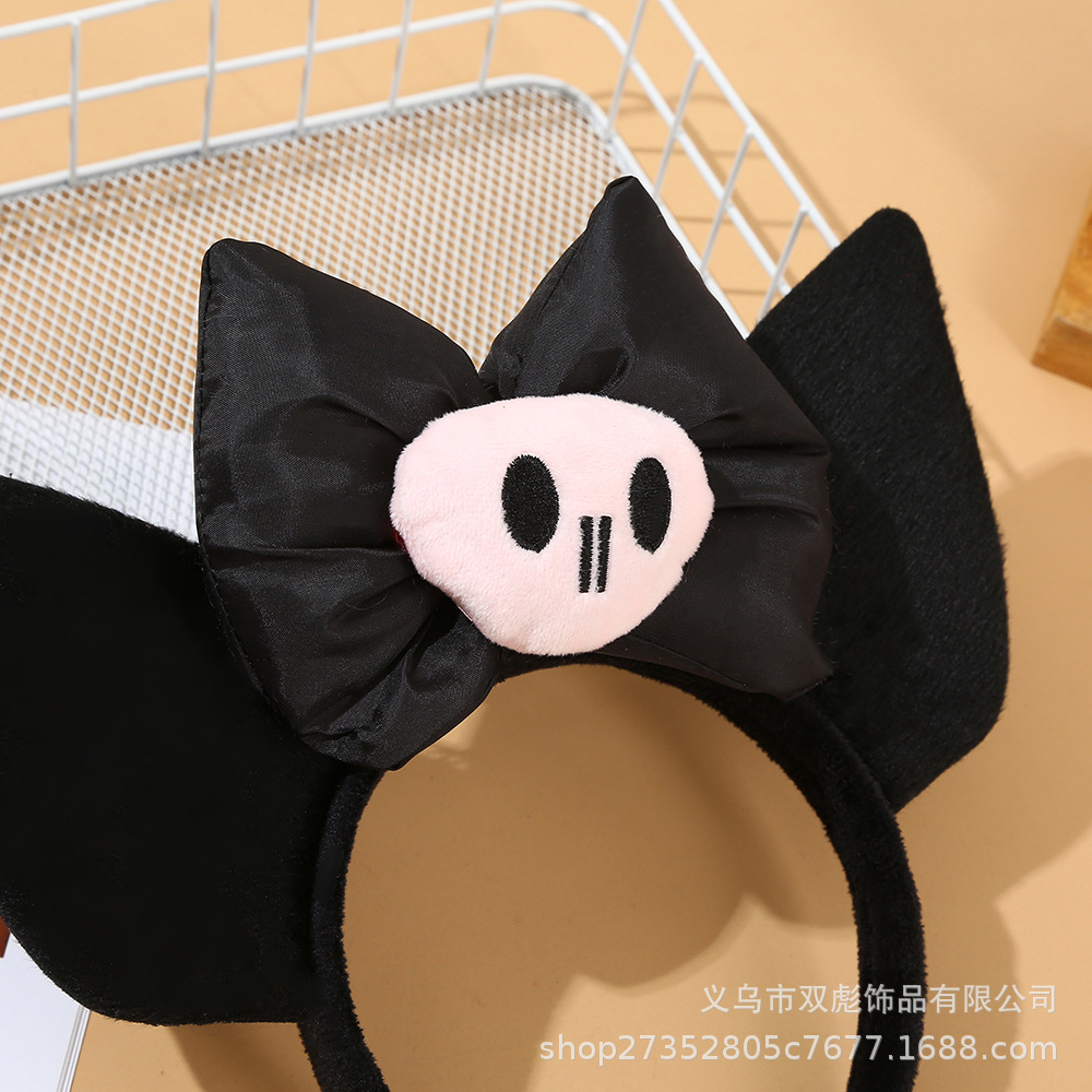 cartoon headband with bow