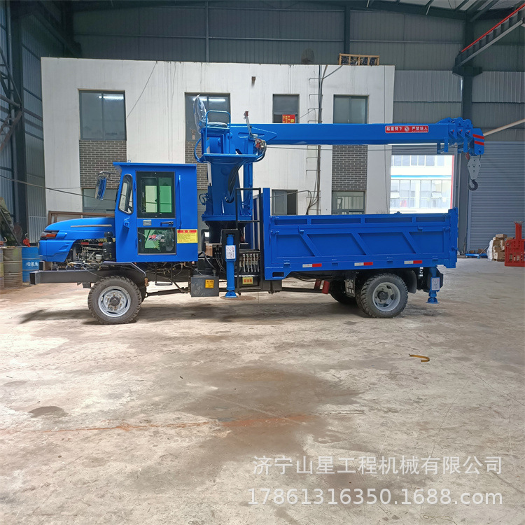 园林苗木移树吊 简易背树随车吊 四驱四不像随车吊农用车