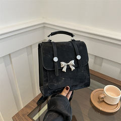 女生小眾設計雙肩包包女2024新款夏天時尚高級感學生小背包