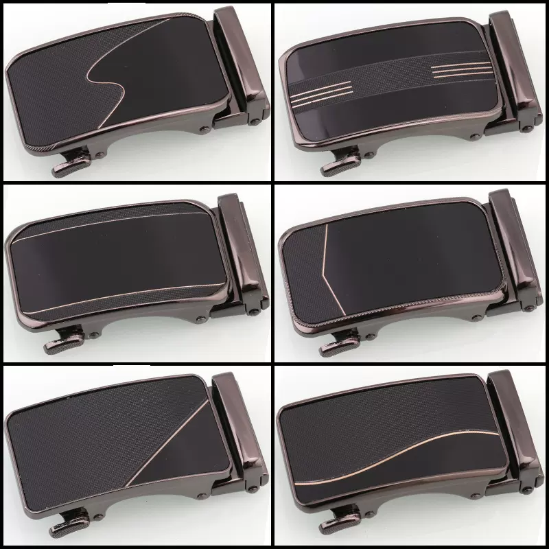 泓昇男款皮带扣自动扣头皮带头胶片腰带扣胶弹簧自动头腰带头卡扣