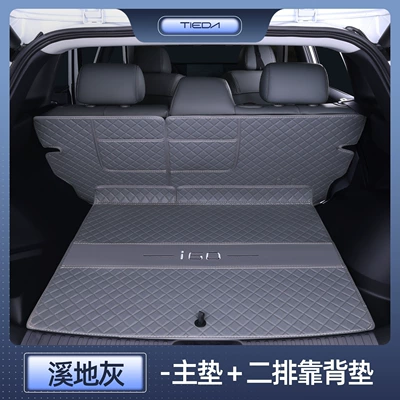 Trunk Mat: Aion I60, Full Coverage Trunk - xi-di-gray-main-cushion-second-row-backrest-gac-aion-i60